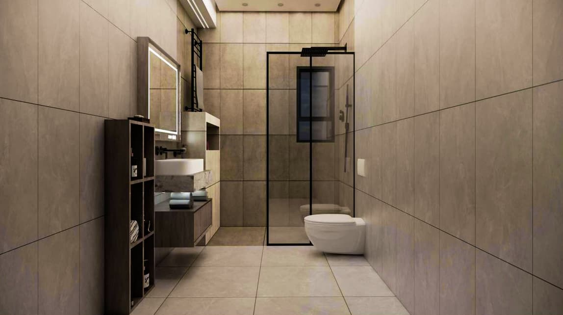 Salle d'eau — Appartement